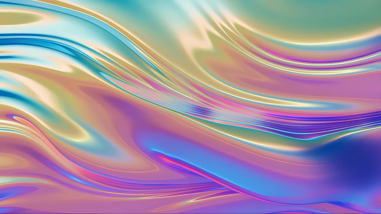 Abstract Fluid Motion Background 4K