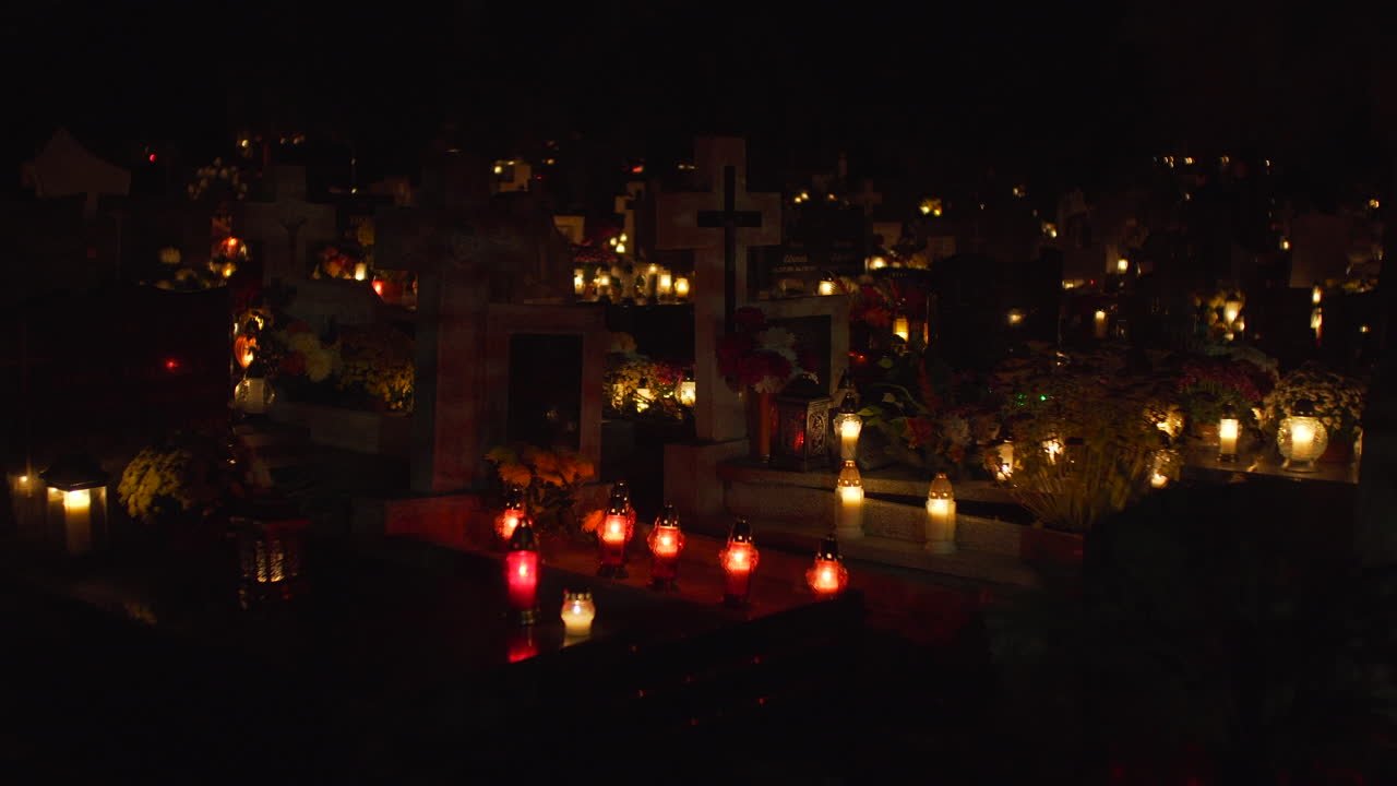 Cimitero di notte