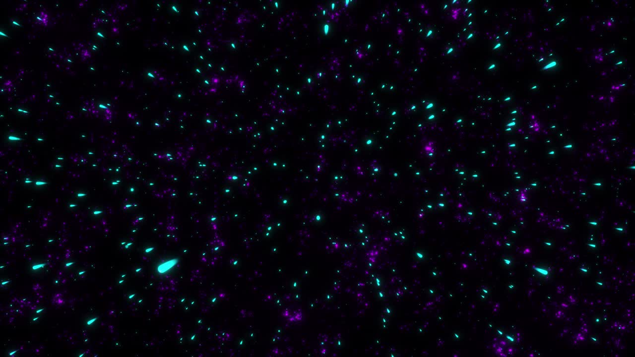 개념 29: 우주에서 추상적인 별의 필드