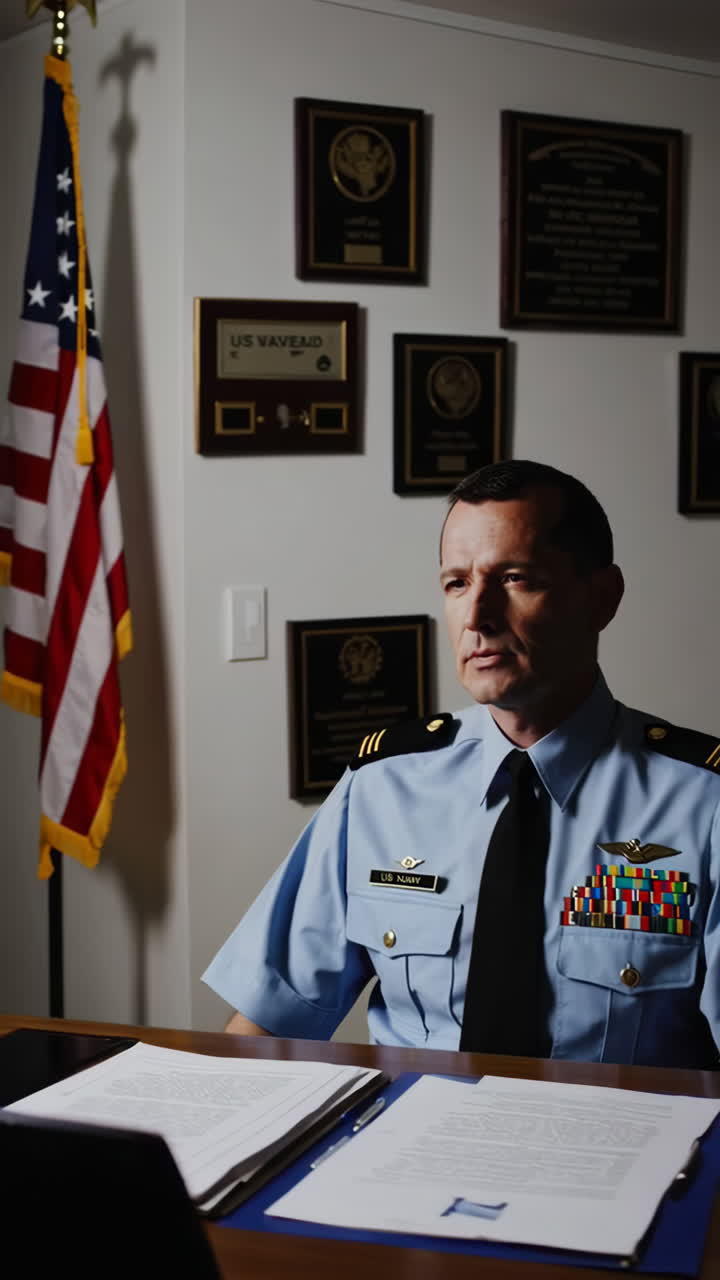 Military Officials in Formal Settings