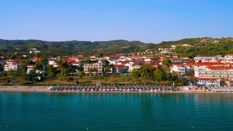 panorama de hanioti , grecia