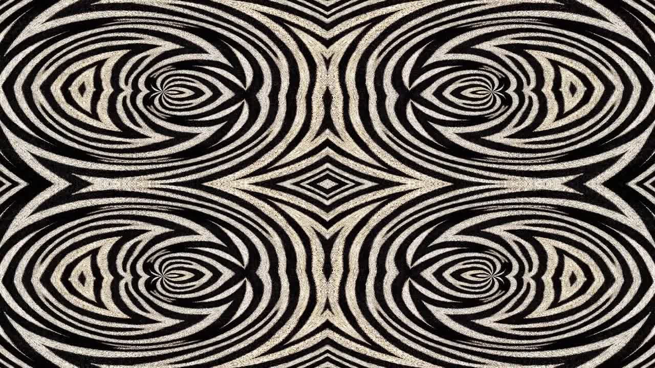 fondo abstracto animación tribal basada en el patrón de rayas de cebra