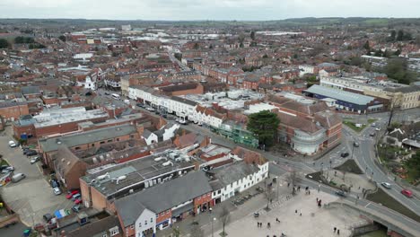 High-streetStratford-upon-Avon-England-drone-aerial-view