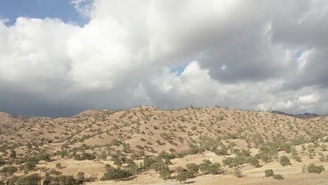 lapso de tiempo de la nube del desierto de tehachapi