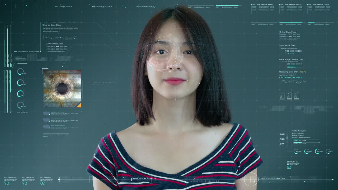 생체인식 망막 인식