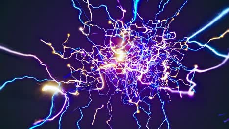 abstract electric network visualization