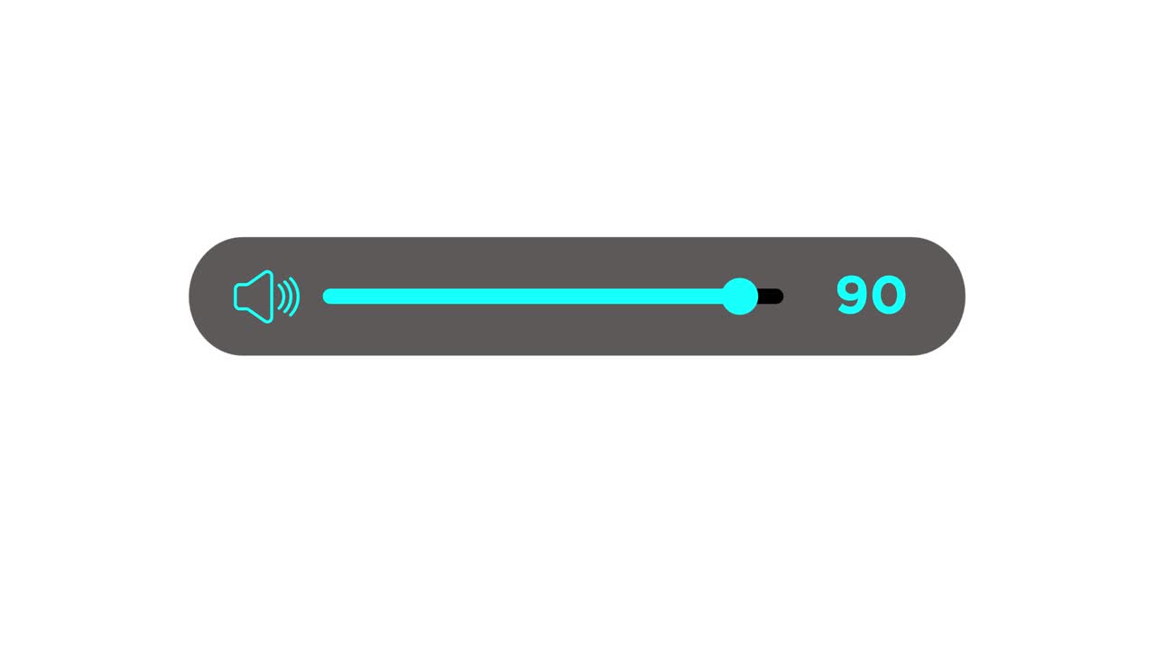 Volume Slider Illustrations