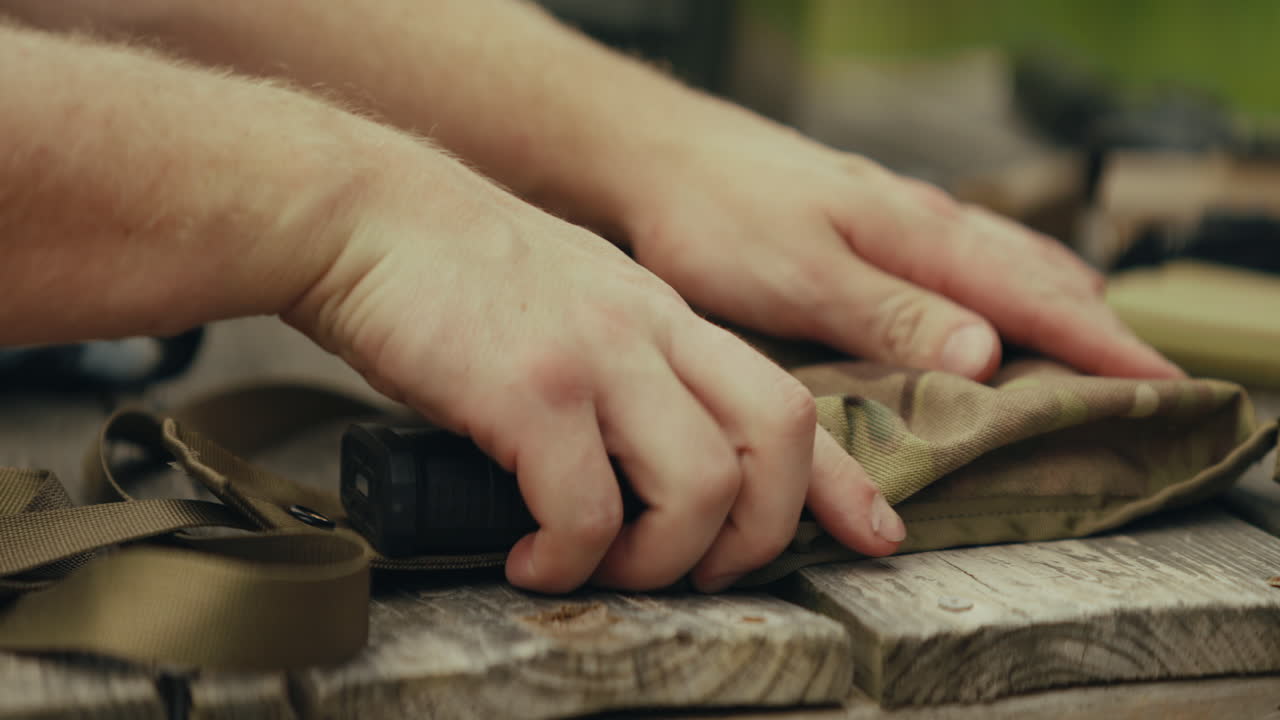 Preparing tactical equipment