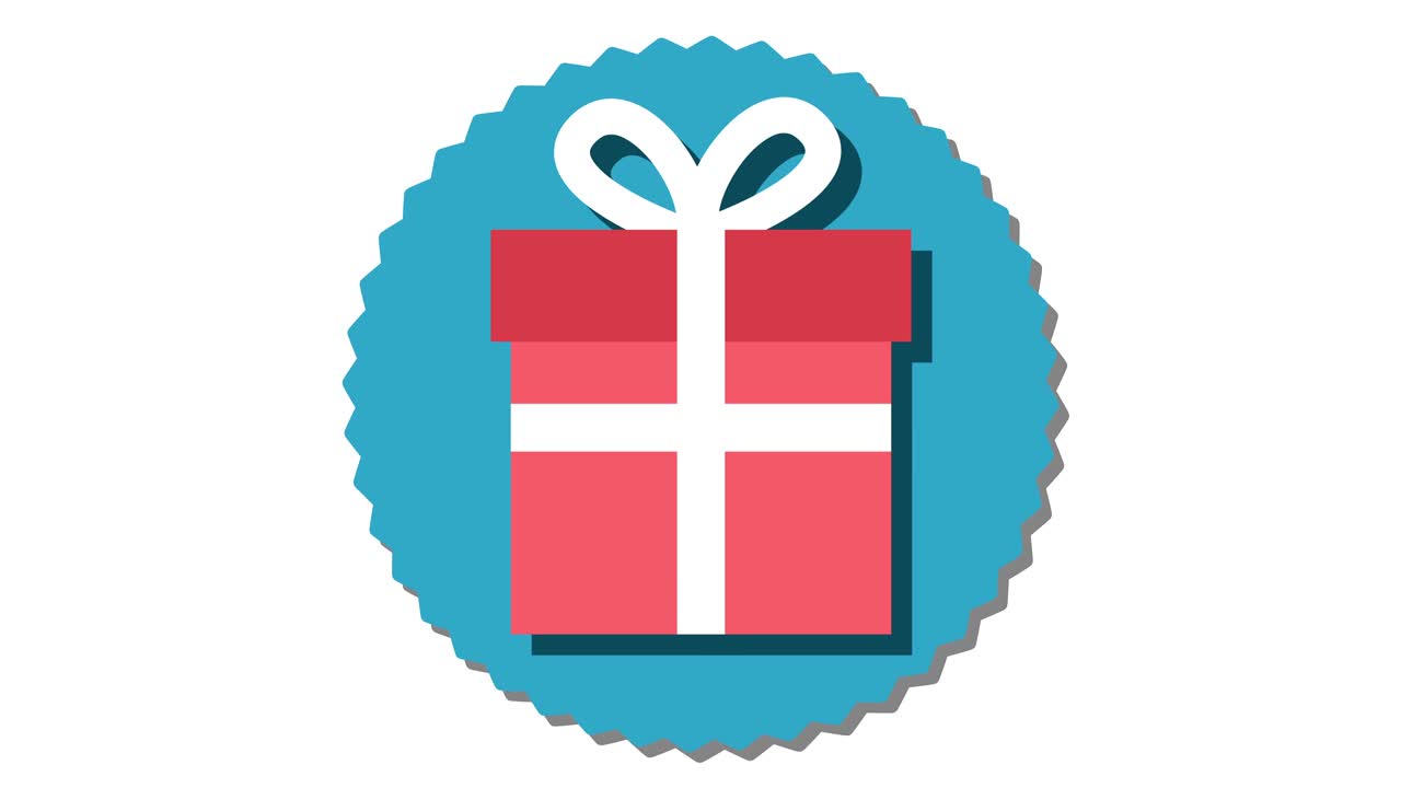 caja de regalos de navidad con cinta y lazo rojo