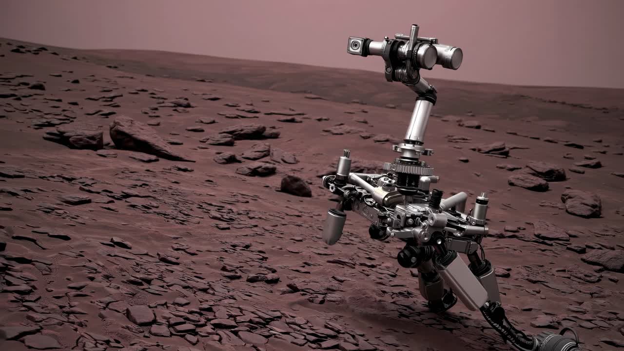 Mars-kulkija Marsin pinnalla
