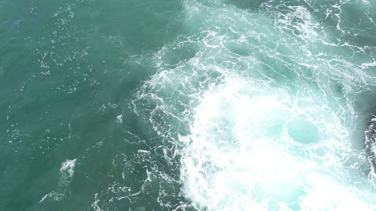 스리랑카의 미리사 섬의 드론 비행 풍경 4k