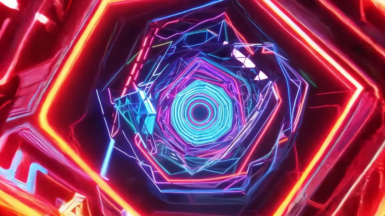Neon Tunnel