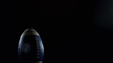 american football against black background 4k