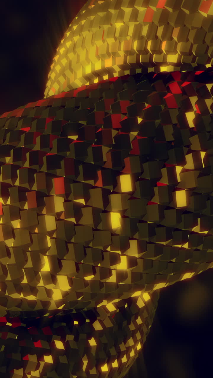 추상적인 반이는 기하학적 나선형