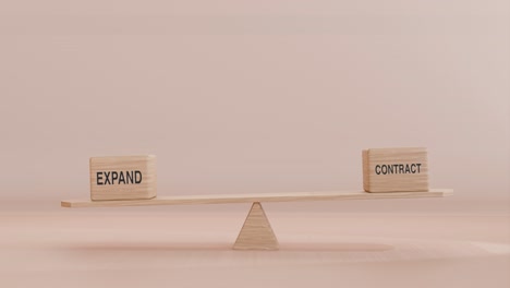 y expandir el equilibrio de contratos en el columpio