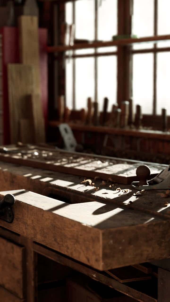 старинная деревообрабатывающая мастерская