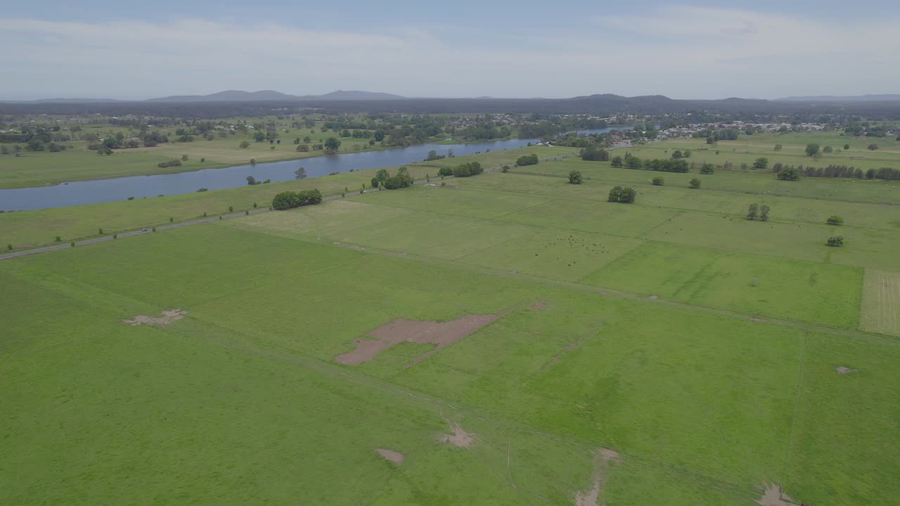 Floodplain Around Macleay River In The Mid North Coast Of New South Wales In Australia