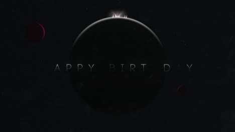 happy birthday shines brightly in black holes enigmatic depths