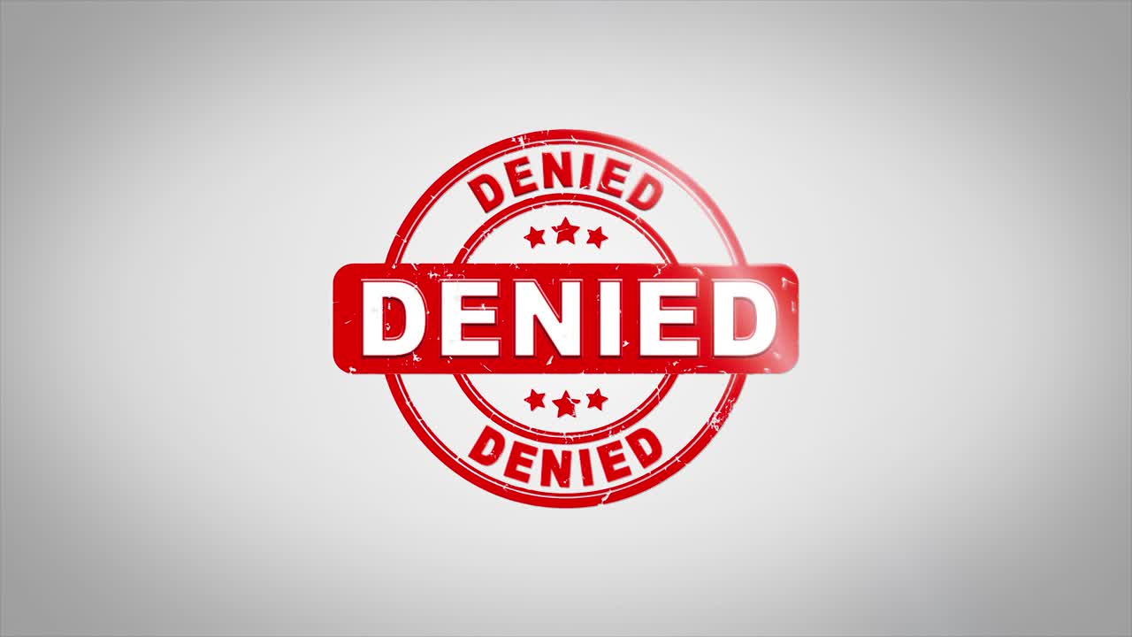 se denegó el sello