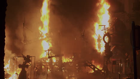 The-culmination-of-the-colorful-Fallas-Fire-Festival-in-Valencia-Spain