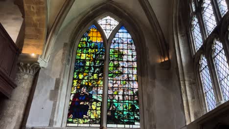 oxford christ church cathedral stained glass jonah window