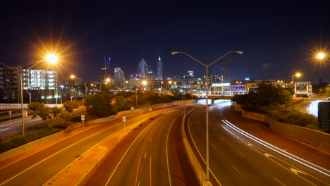 BEST-CLIP-Perth-Downtown-City-Traffic-trails-WA-Australia-Night-Timelapse-by-Taylor-Brant-Film