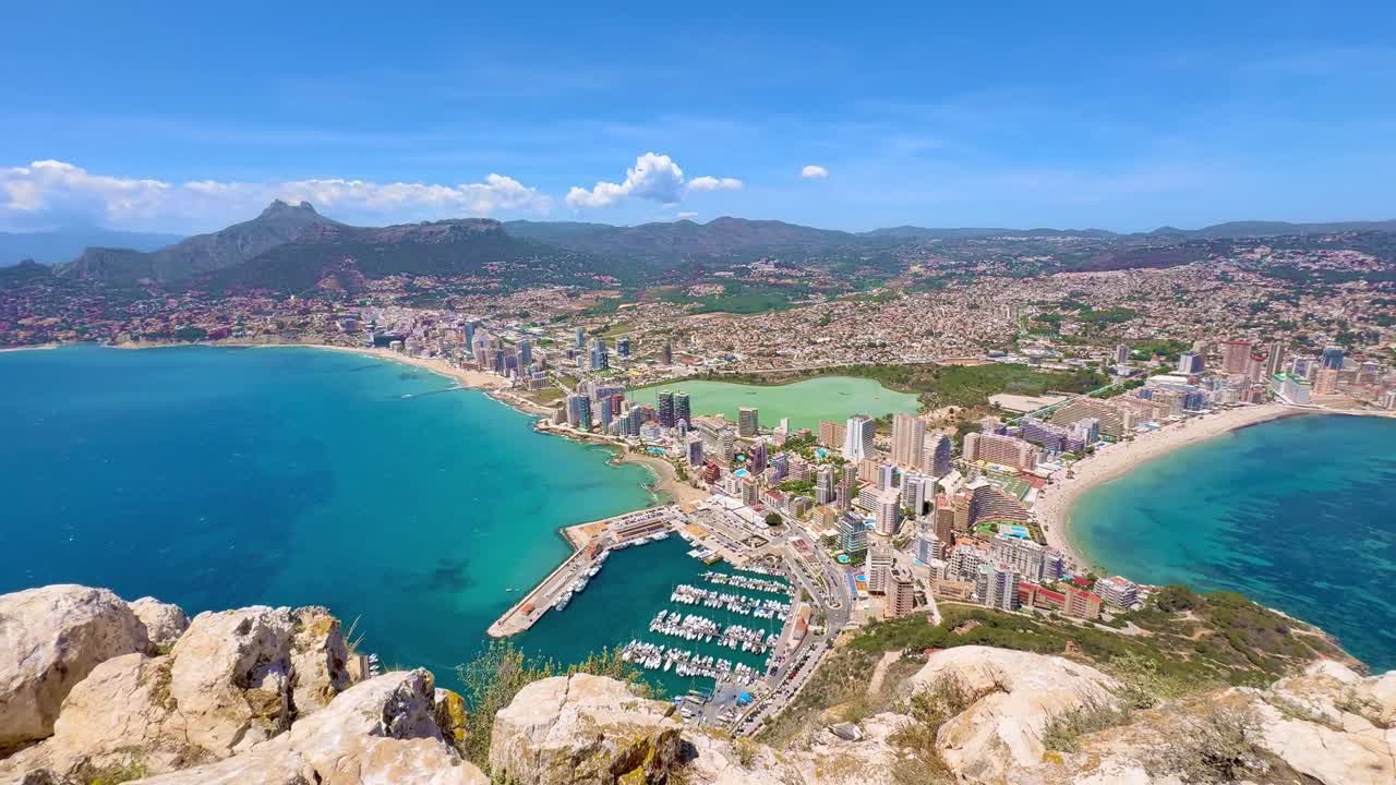 Stunning Coastal Views from the Top of Penon de Ifach in Calpe