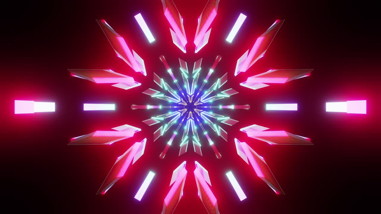 Loop VJ di luci da concerto