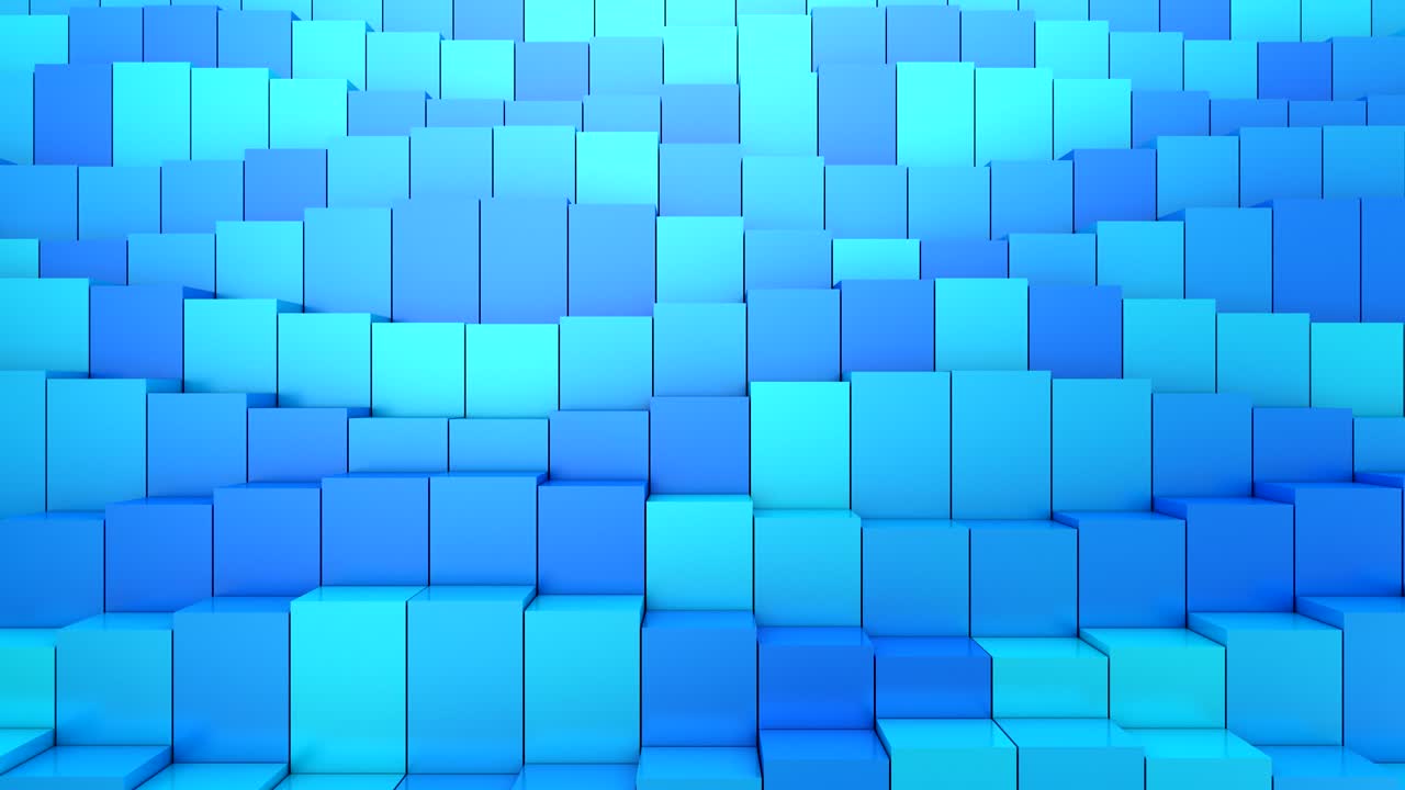 las cajas forman una onda