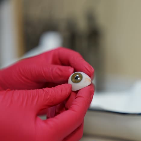 making of ocular prosthesis