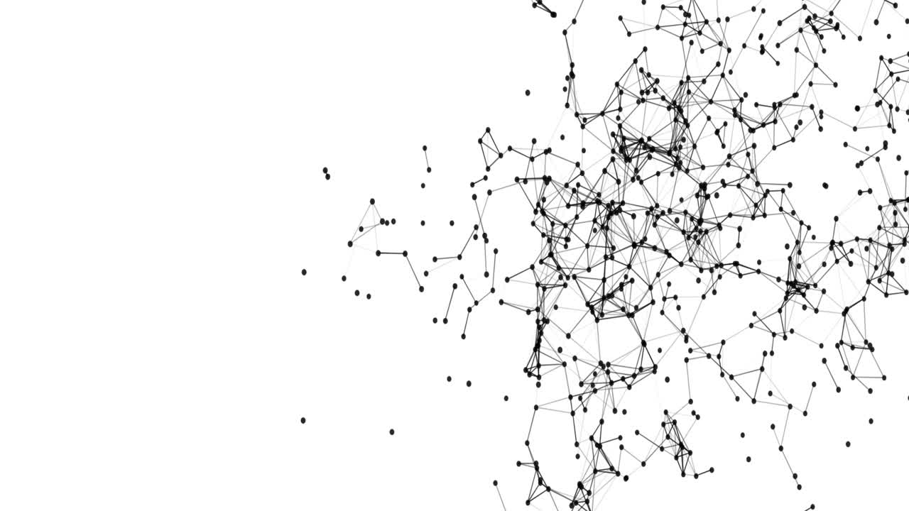 Beautiful background plexus animation apt for technology, business or any presentations or commercials