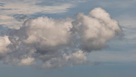 timelapse of monsoon storm clouds forming in the norther territory