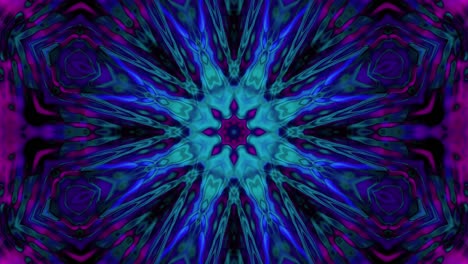 la animación abstracta, el fondo líquido, la hermosa película de pintura digital, la película de fondo abstracto, el video de stock de animación de kaleidoscopio.