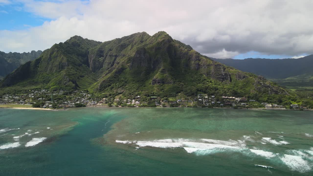 costa de oahu hawaii, con vistas al lado este de la isla