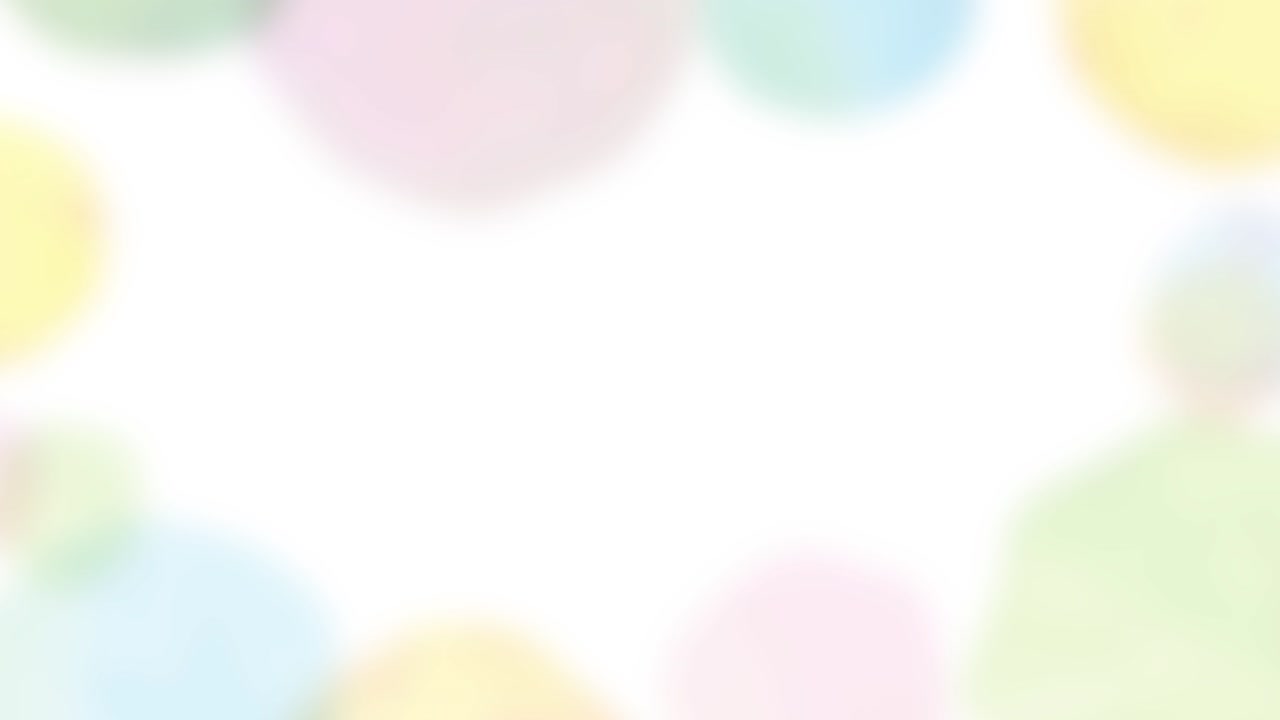 다채로운 수채색 서클 루프 애니메이션