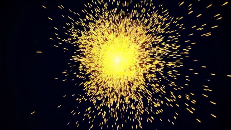 Abstract Explosion of Light