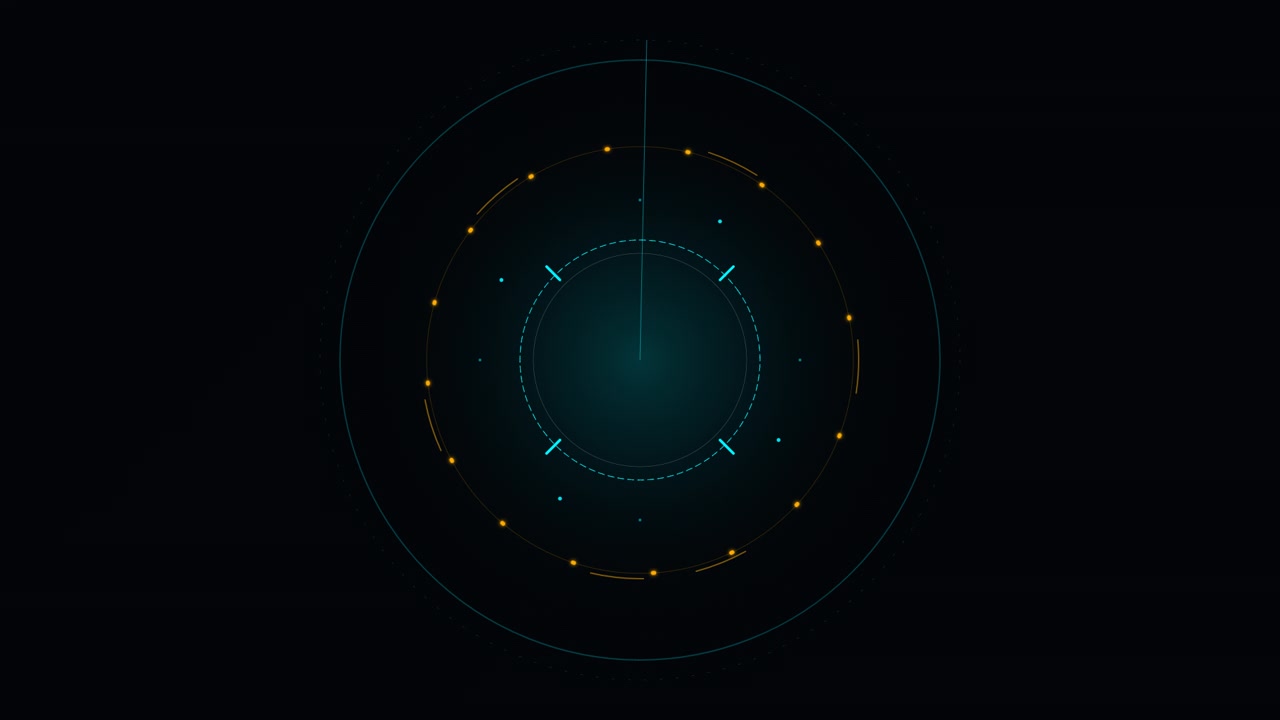 Digital Radar Interface Scanning in Circular Motion