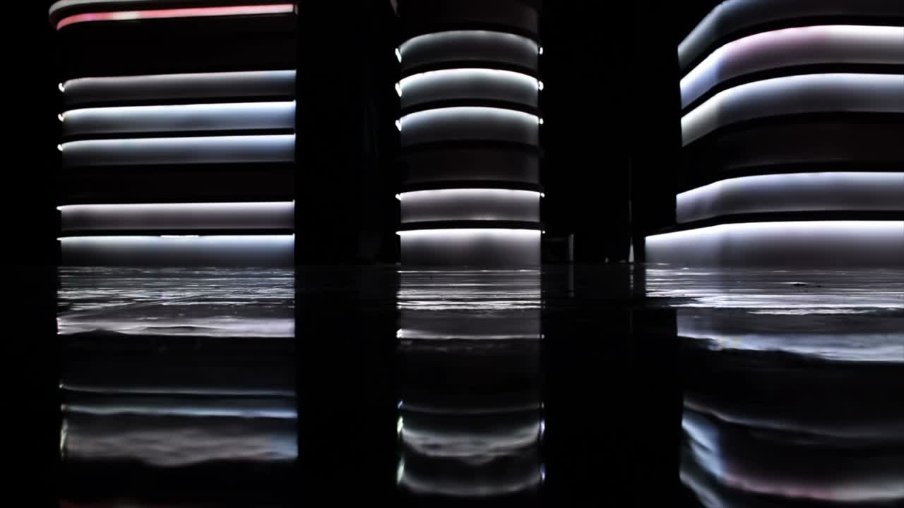 무대 장식 벽 조명