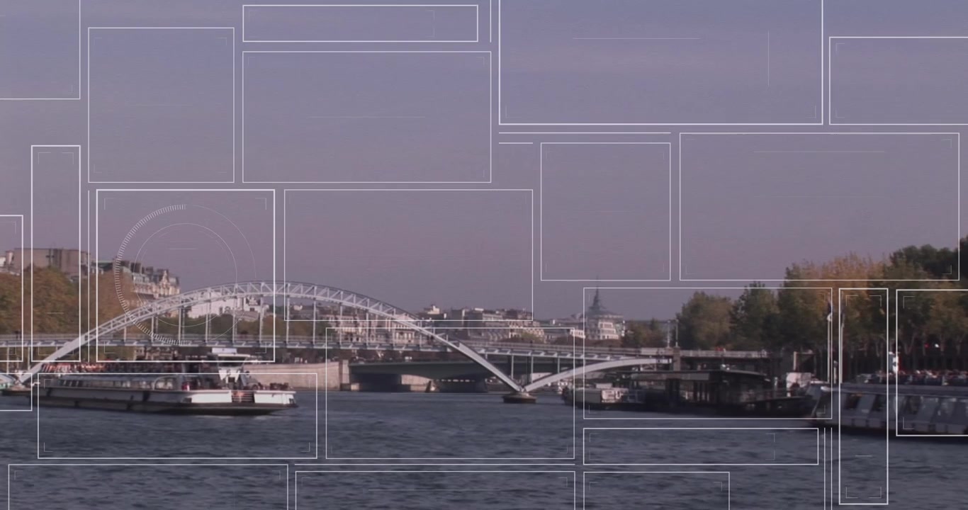 Il concetto di elaborazione dati è un video generato digitalmente
