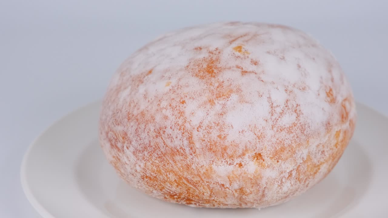 comida japonesa y rosquilla