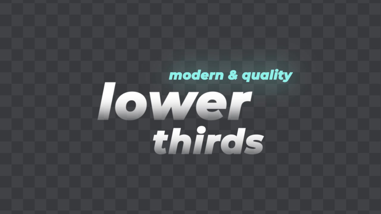 Lower Thirds Quantum 08
Adobe After Effects 2023
Resolution 3840×2160