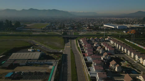 Santiago-Chile-Padre-Hurtado-municipal-streets-and-houses