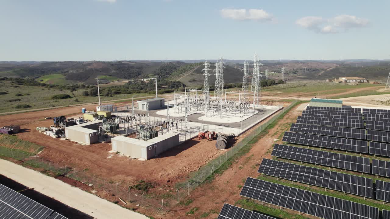 energía solar a gran escala en lagos, portugal