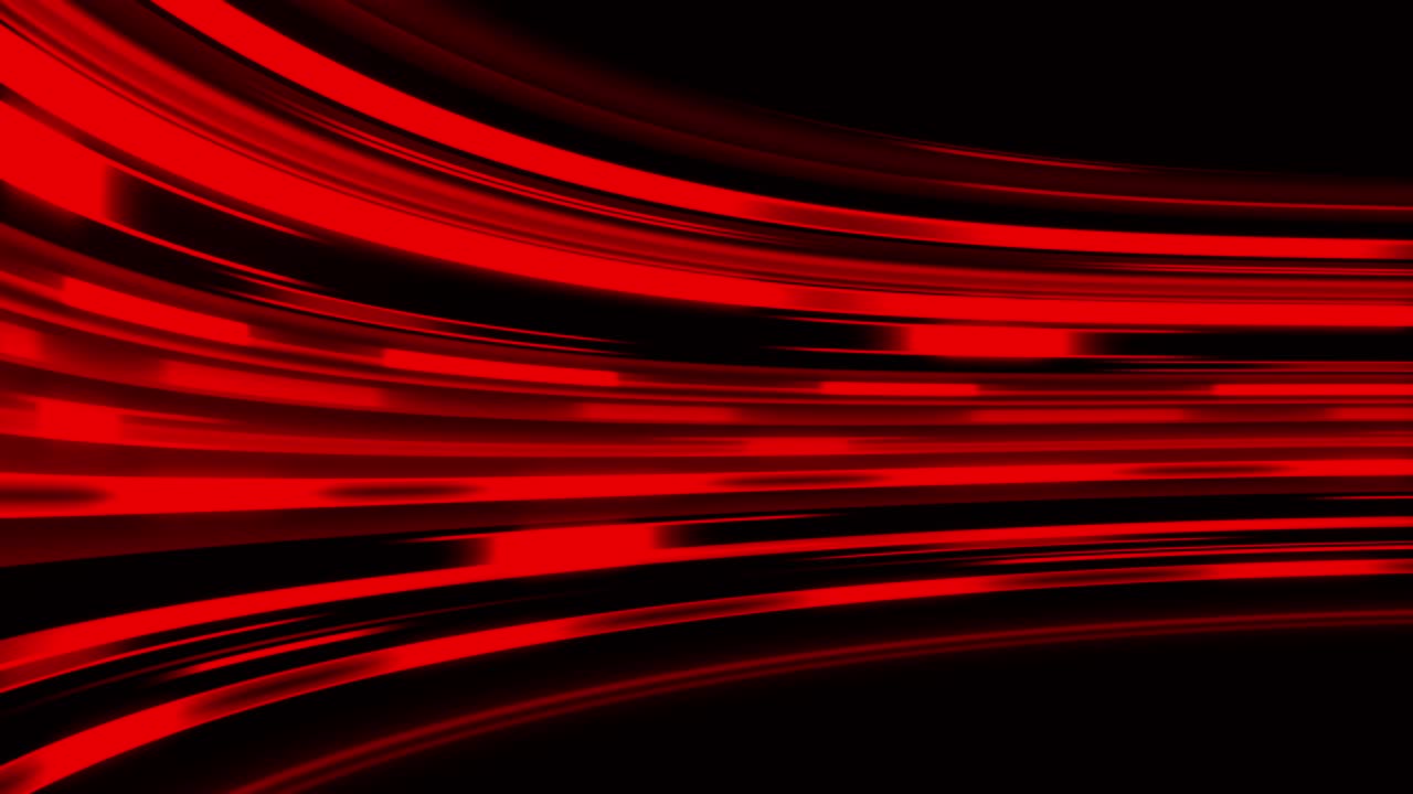 루프 가능한 추상적인 빛나는 빨간색 스피드 라인 흐르는 애니메이션