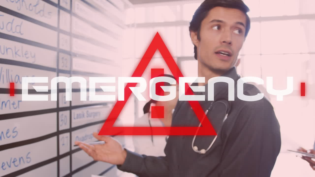 코로나19 세포의 이동에 대한 바이러스 텍스트가 있는 주의 표지판