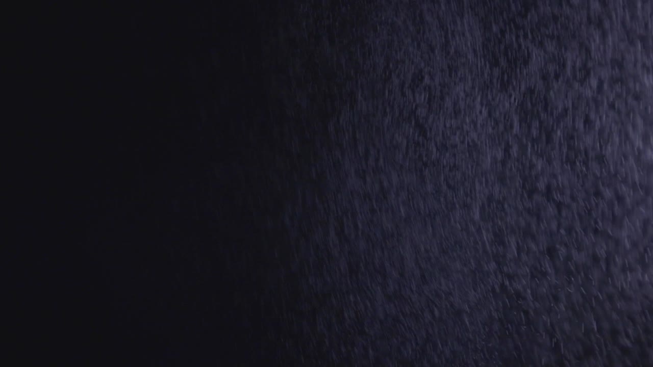 Water Spray Mist From Sprayer On Dark background. - close up shot