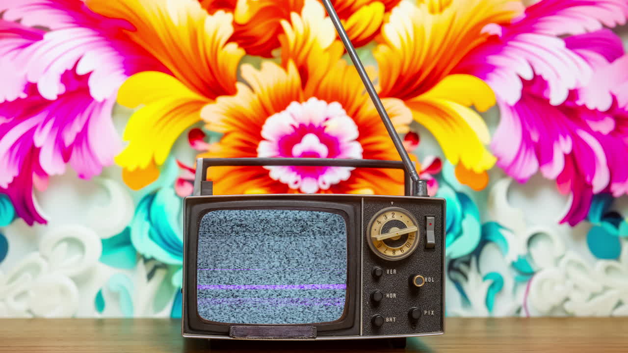 꽃과 함께 만든 벽지