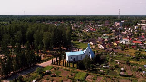 preiļi casa de oración de los viejos creyentes. nueva iglesia renovada