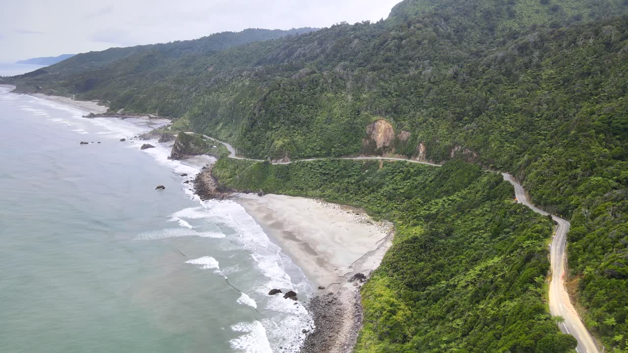 paseo panorámico por la costa oeste de nueva zelanda