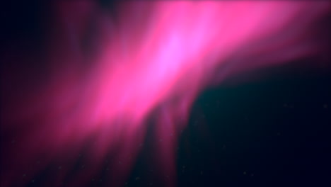 dazzling pink lightning bolt illuminates the night sky